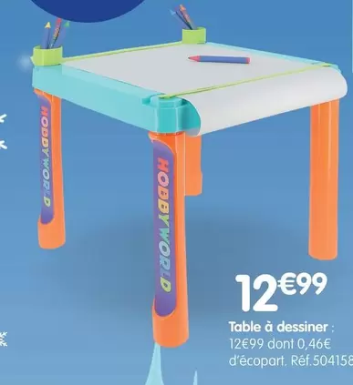 Table À Dessiner offre à 12,99€ sur B&M