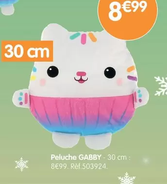 Peluche Gabby offre à 8,99€ sur B&M