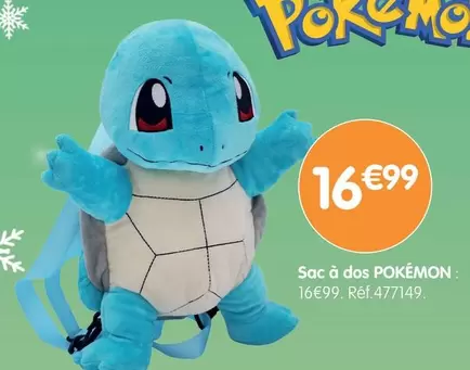 Pokemon - Sac À Dos offre à 16,99€ sur B&M