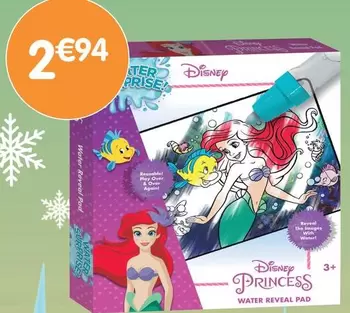 Disney -  Princess Water Reveal Pad offre à 2,94€ sur B&M