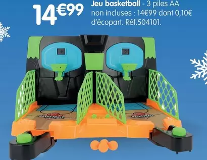 Jeu Basketball offre à 14,99€ sur B&M