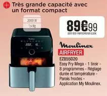 Moulinex - Airfryer EZ855D20 offre à 89,99€ sur Extra