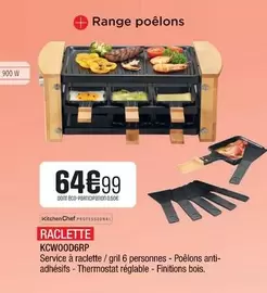 Chef - KCWOOD6RP offre à 64,99€ sur Extra