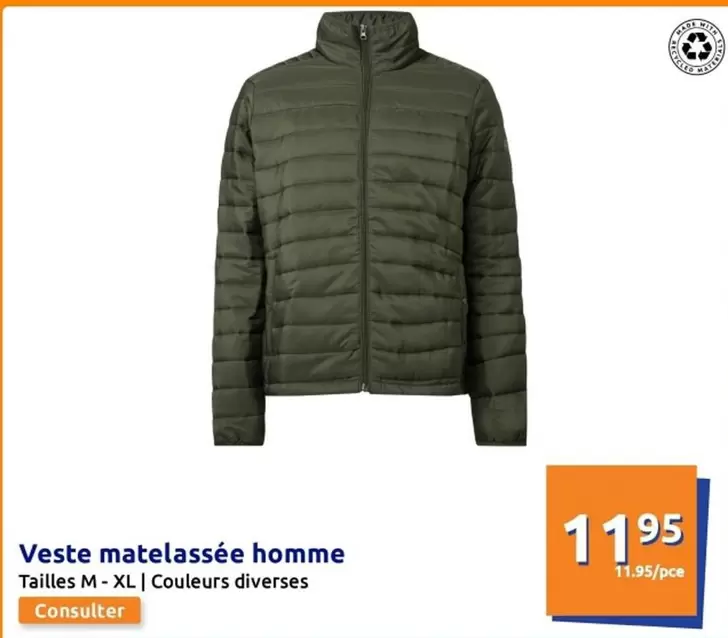 Veste Matelassée Homme