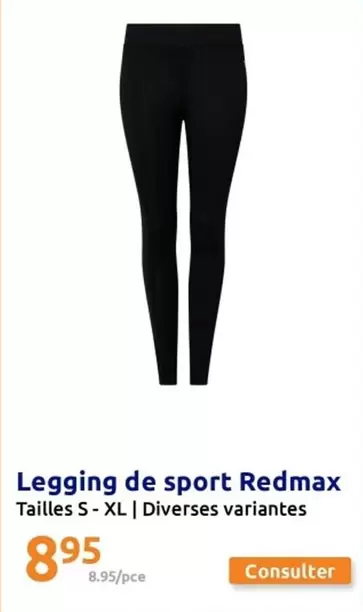 Legging De Sport Redmax