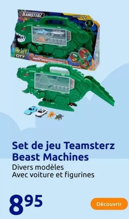 Set De Jeu Teamsterz Beast Machines