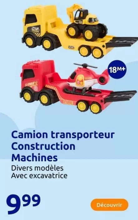 Camion Transporteur Construction Machines