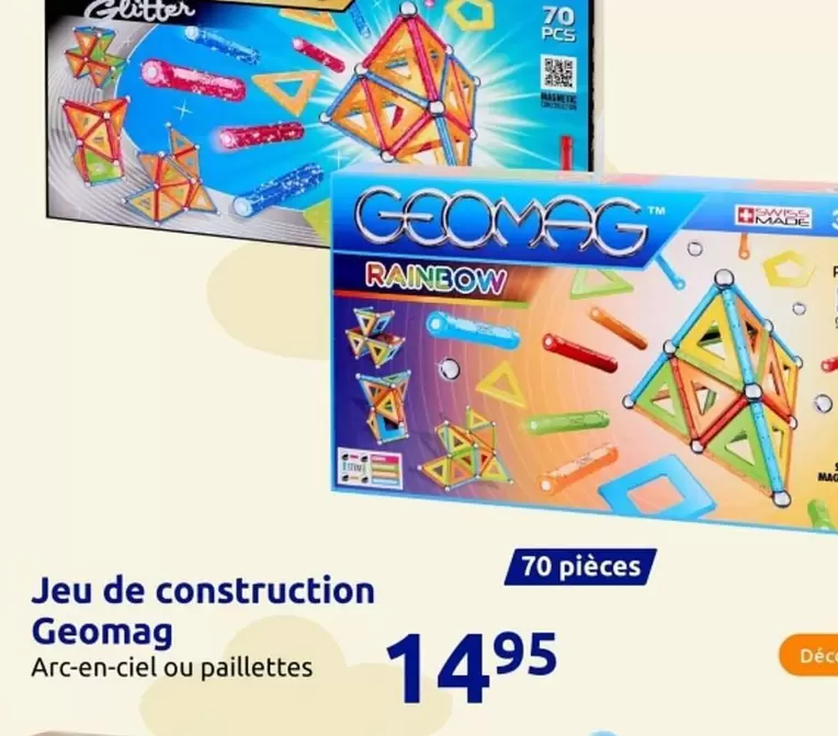 Jeu De Construction Geomag