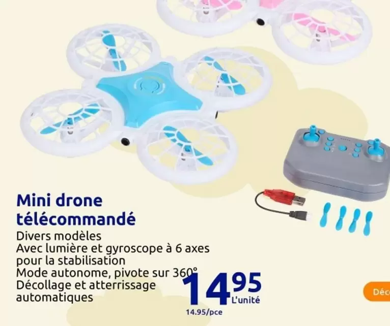 Mini Drone Télécommandé