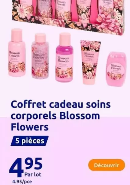 Coffret Cadeau Soins Corporels Blossom Flowers