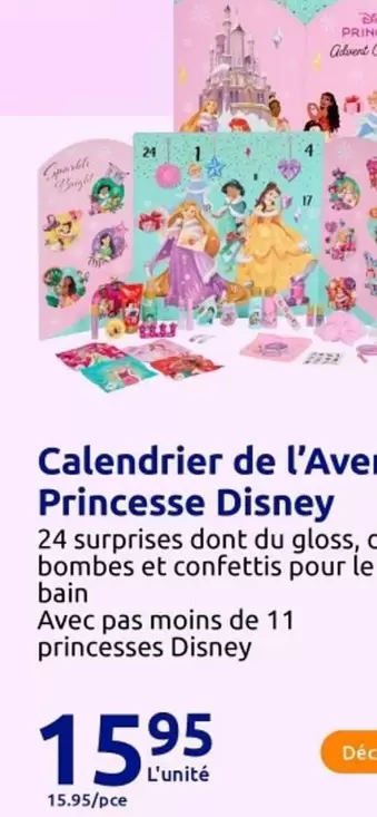 Disney - Calendrier De L'avent Princesse