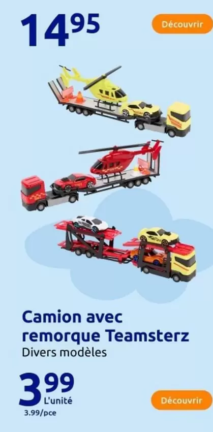 Camion Avec Remorque Teamsterz