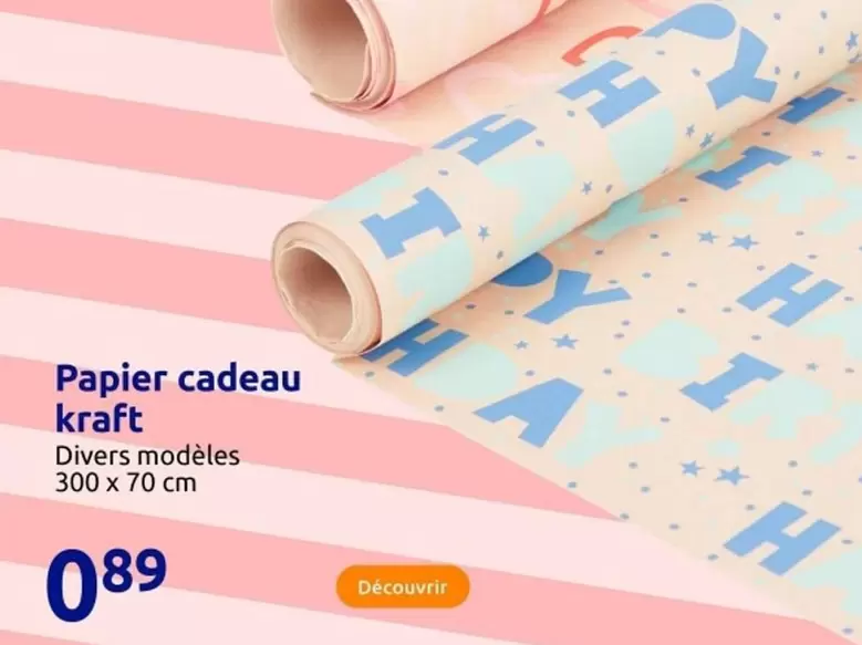 Kraft - Papier Cadeau