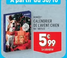 Avent - Calendrier De L'avent Chien offre à 5,99€ sur Aldi