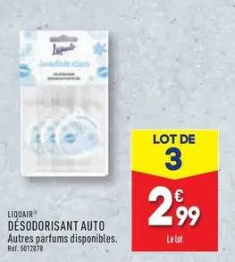 Liquar - Désodorisant Auto