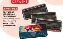 Derwent - Coffret De 150 Crayons offre à 220€ sur Le Géant des Beaux-Arts