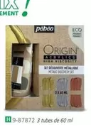 Peppeo - Acrylique Origin offre à 7,25€ sur Le Géant des Beaux-Arts