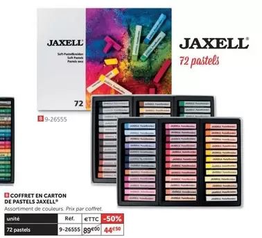 Coffret En Carton Pastels Jaxel offre sur Le Géant des Beaux-Arts