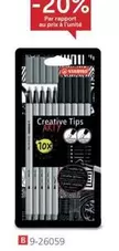 Stabilo - Coffret De S Feutres Creative Tips offre à 12,95€ sur Le Géant des Beaux-Arts