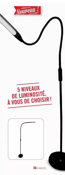 Lampadaire Lumina Max Noir 9-66525 offre à 149€ sur Le Géant des Beaux-Arts