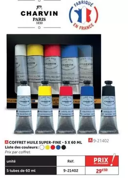 L'ate De Colquers - Coffret Huile Super-Fine offre à 29,59€ sur Le Géant des Beaux-Arts