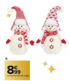 Le Bonhomme De Neige offre à 8,99€ sur Carrefour City