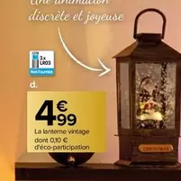 La Lanterne Vintage offre à 4,99€ sur Carrefour City