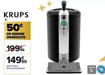 Krups - Téléviseur X-Epilled offre à 149,99€ sur Carrefour City