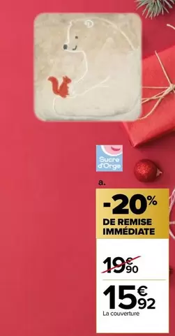 La Couverture offre à 15,92€ sur Carrefour City