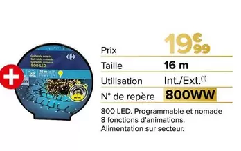 Prix Taille Utilisation offre à 19,99€ sur Carrefour City