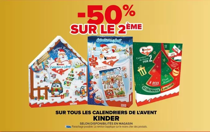 Kinder - Sur Tous Les Calendriers De L'avent