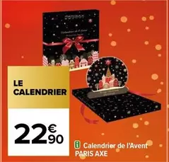 Avent - Calendrier De L'avent Paris Axe