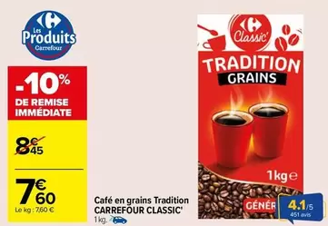 Carrefour - Café En Grains Tradition Classic