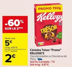 promo - céréales trésor ""