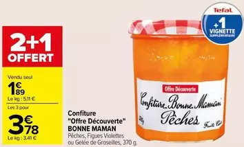 Bonne maman - Confiture "Offre Découverte"