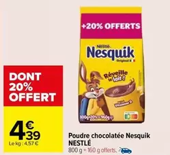 nestlé - poudre chocolatée nesquik