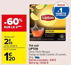 Lipton - Thé noir