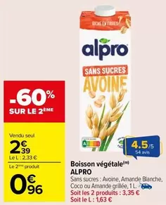 alpro - boisson végétale