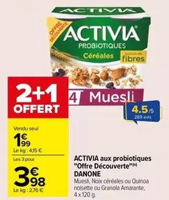 Danone - Activia Aux Probiotiques