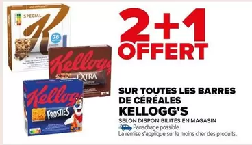 Kellogg's - Sur Toutes Les Barres De Céréales