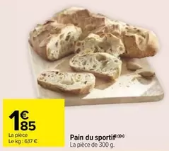 pain du sportif