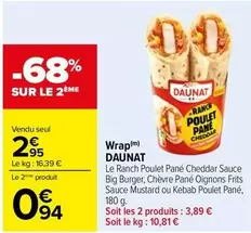 Daunat - Wrap