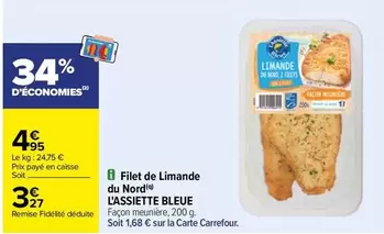 Carrefour - Filet De Limande Du Nord