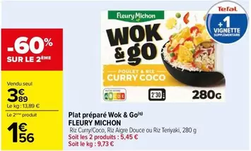 Fleury Michon - Plat Préparé Wok & Go