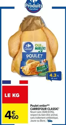 Carrefour - Classic Poulet Entier