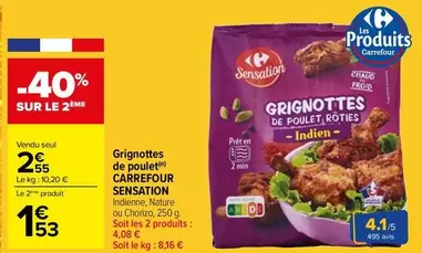 Carrefour - Grignottes De Poulet