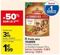 tramier - fruits secs