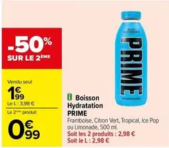 Prime - Boisson Hydratation