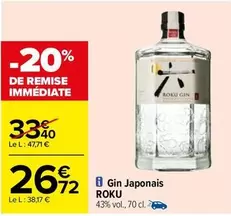 Roku - Gin Japonais