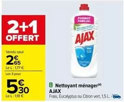 Ajax - Nettoyant Ménager